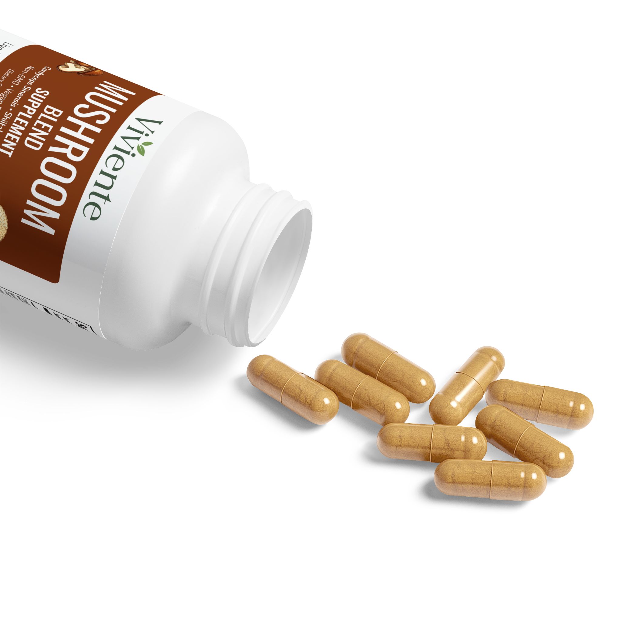 Mushroom Blend Supplement Capsules