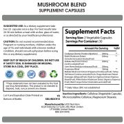 Mushroom Blend Supplement Capsules