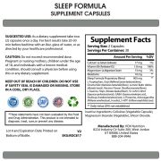 Sleep Formula Blend Supplement Capsules