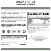 Omega 3 Fish Oil Supplement